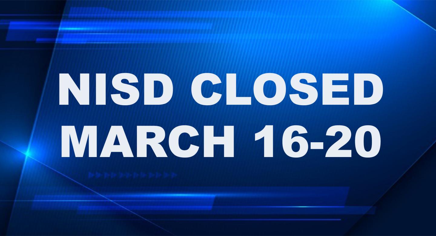 2020 NSID Closed March 16 through 20 COVID