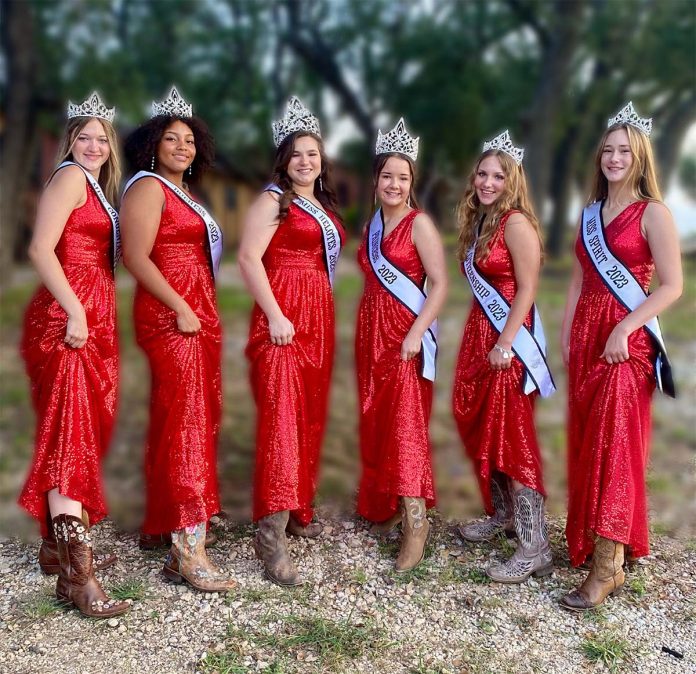 Miss Helotes Pageant Scholarship Court Crowns Dresses Boots Square