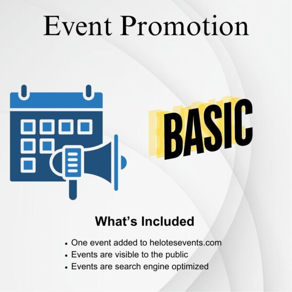 Helotes News Event Promotion Basic